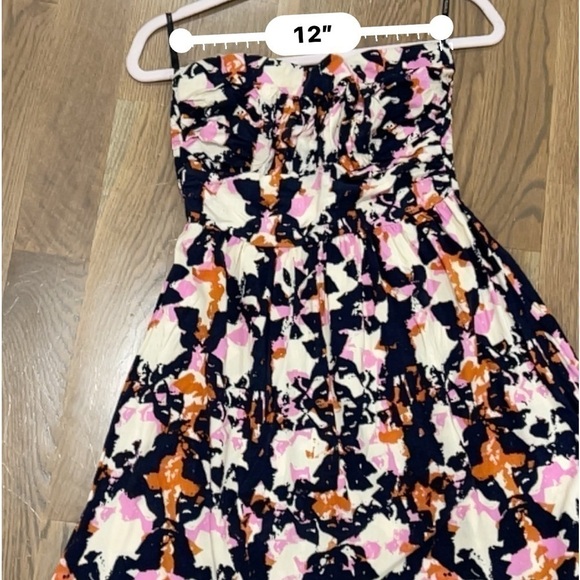 Strapless Boho Hi Low Dress Mimi Chica size medium - Picture 8 of 9